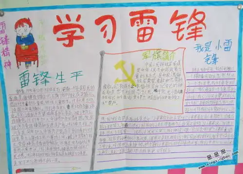 学习雷锋手抄报图片资料