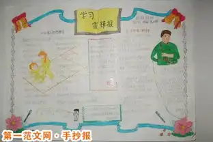 雷锋手抄报向雷锋学习