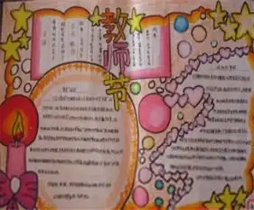 教师节手抄报教师节的由来
