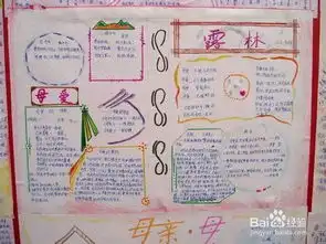 感恩母亲节手抄报