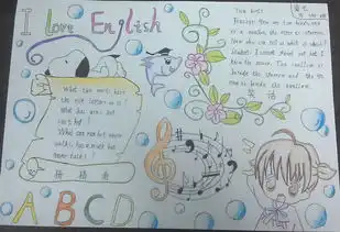 abcd五年级英语手抄报