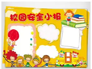 校园安全小报读书小报手抄报电子小报图片模板psd设计图下载校园安全手抄报大全编号17602210